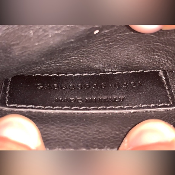 Yves Saint Laurent Cassandra Mini Top Handle Bag Canvas Leopard Print - Picture 7 of 7